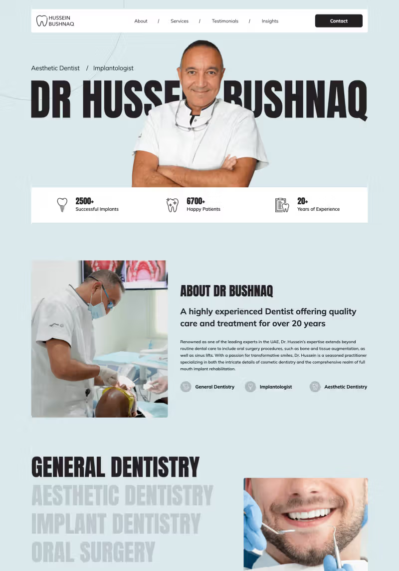 Dr Hussein Bushnaq project