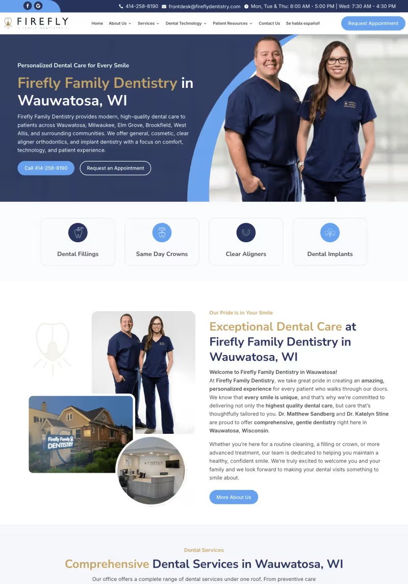 Firefly Family Dentistry project