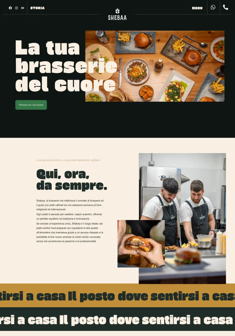 Shebaa restaurant project